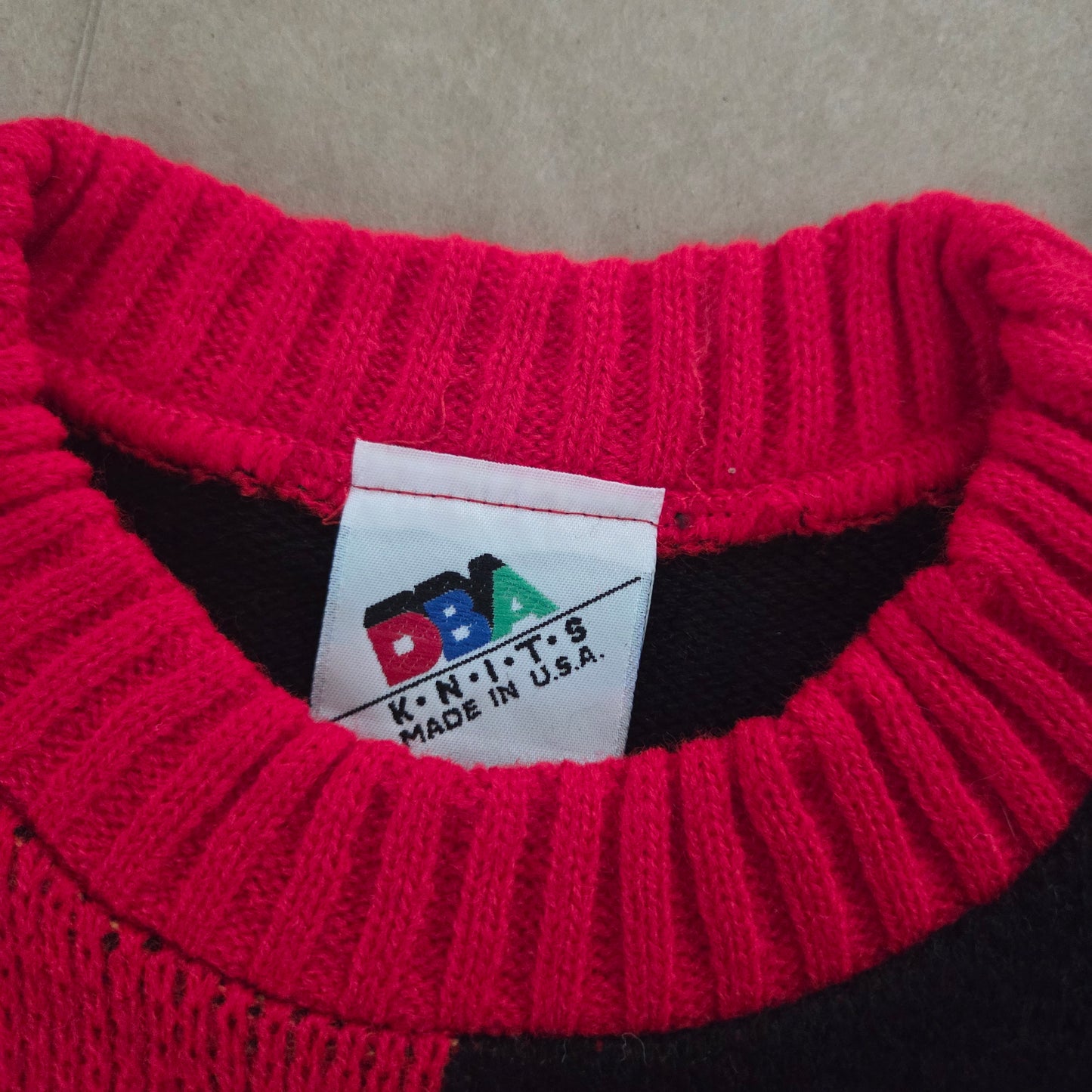 80s Vintage Sporty Knit Sweater 5t/6