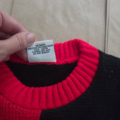 80s Vintage Sporty Knit Sweater 5t/6