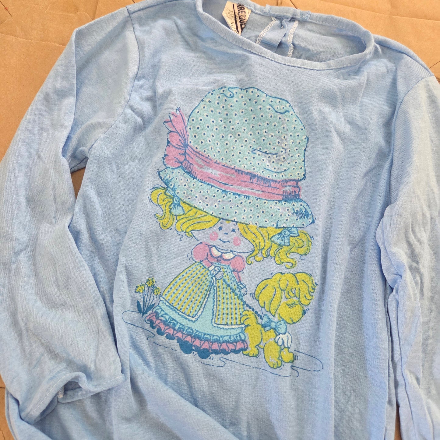 80s Vintage Cottage Girl Nightgown kids 6