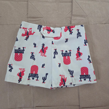 70s Vintage Western Trail Shorts 2t