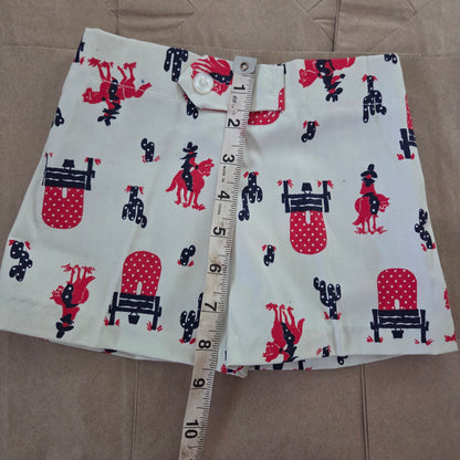 70s Vintage Western Trail Shorts 2t