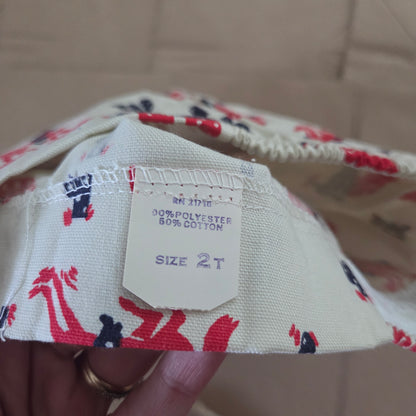 70s Vintage Western Trail Shorts 2t