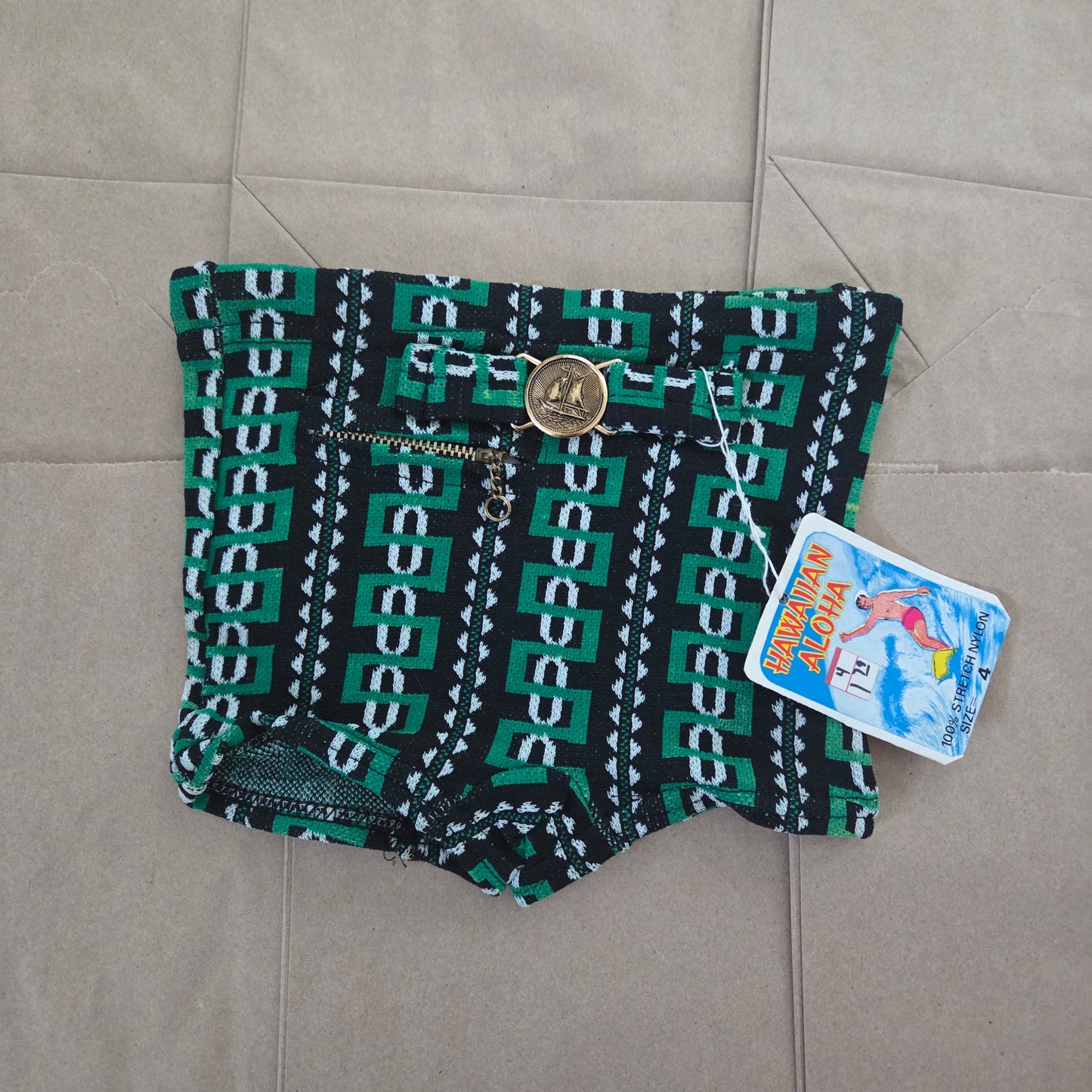80s Vintage Deadstock Swim Shorts 9-12 months