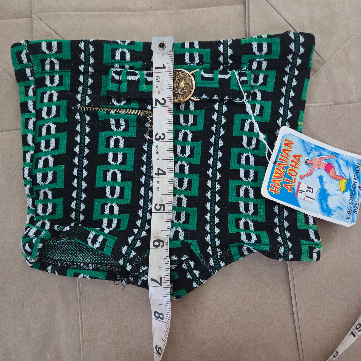 80s Vintage Deadstock Swim Shorts 9-12 months