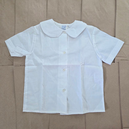 80s Vintage White Blouse 5t/6
