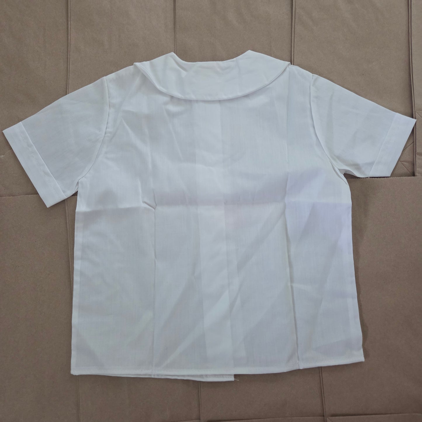 80s Vintage White Blouse 5t/6