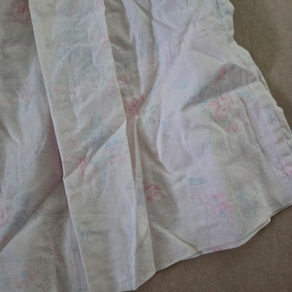 60s Vintage Smocked Floral Dress 6-12 months