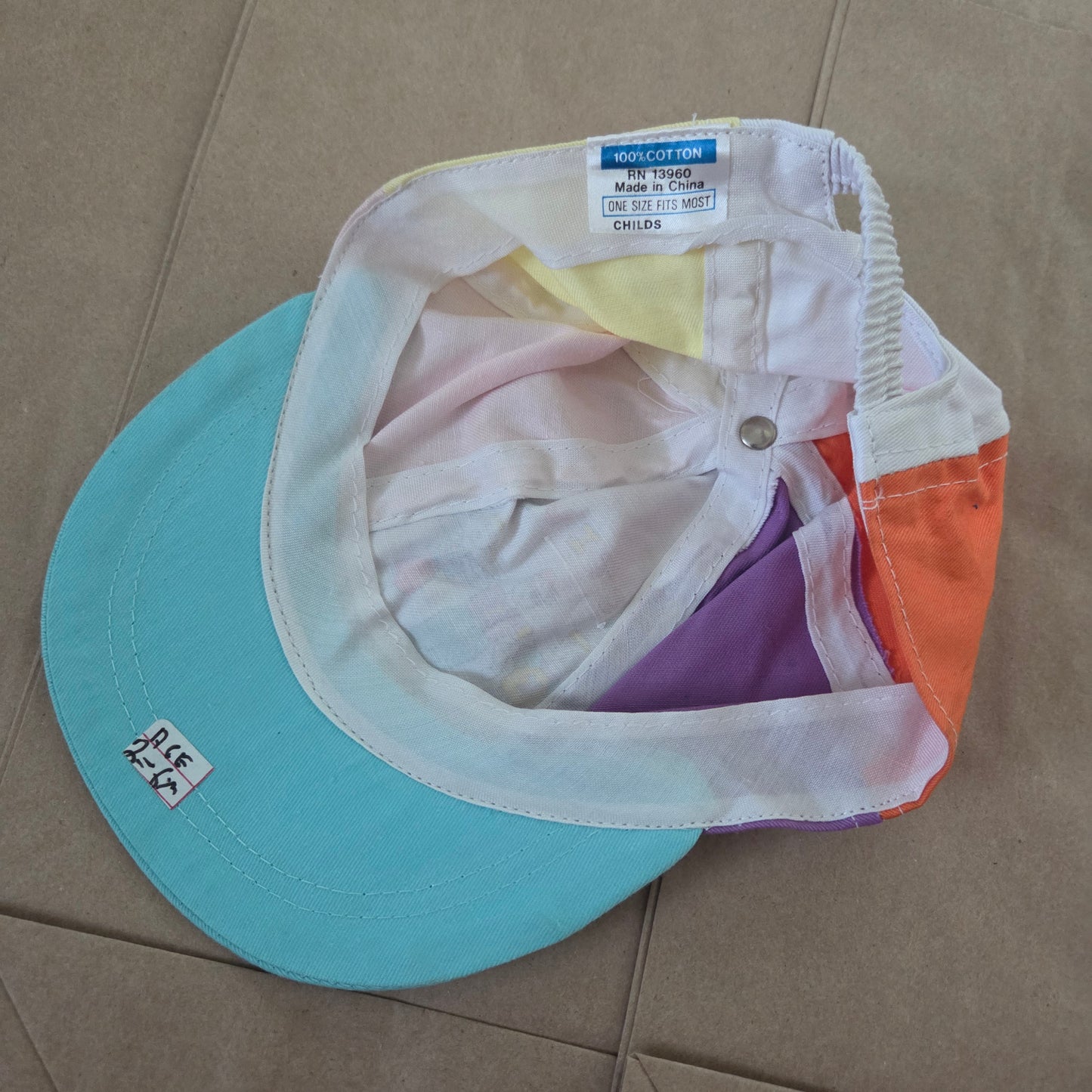 80s Vintage Active Kids Hat 2t-4t