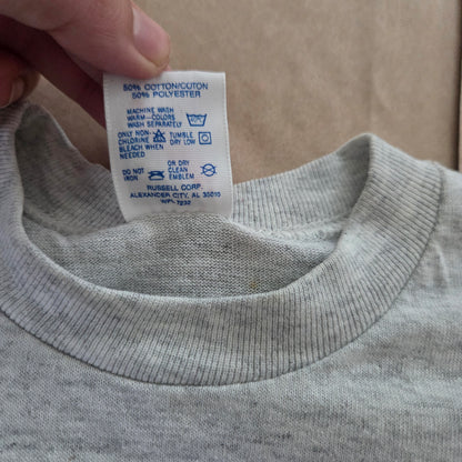 80s Vintage Gray Pocket Tee 5t/6