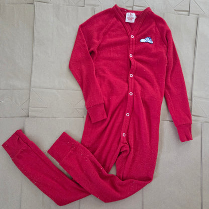 80s Vintage Fireman Pajamas 5t