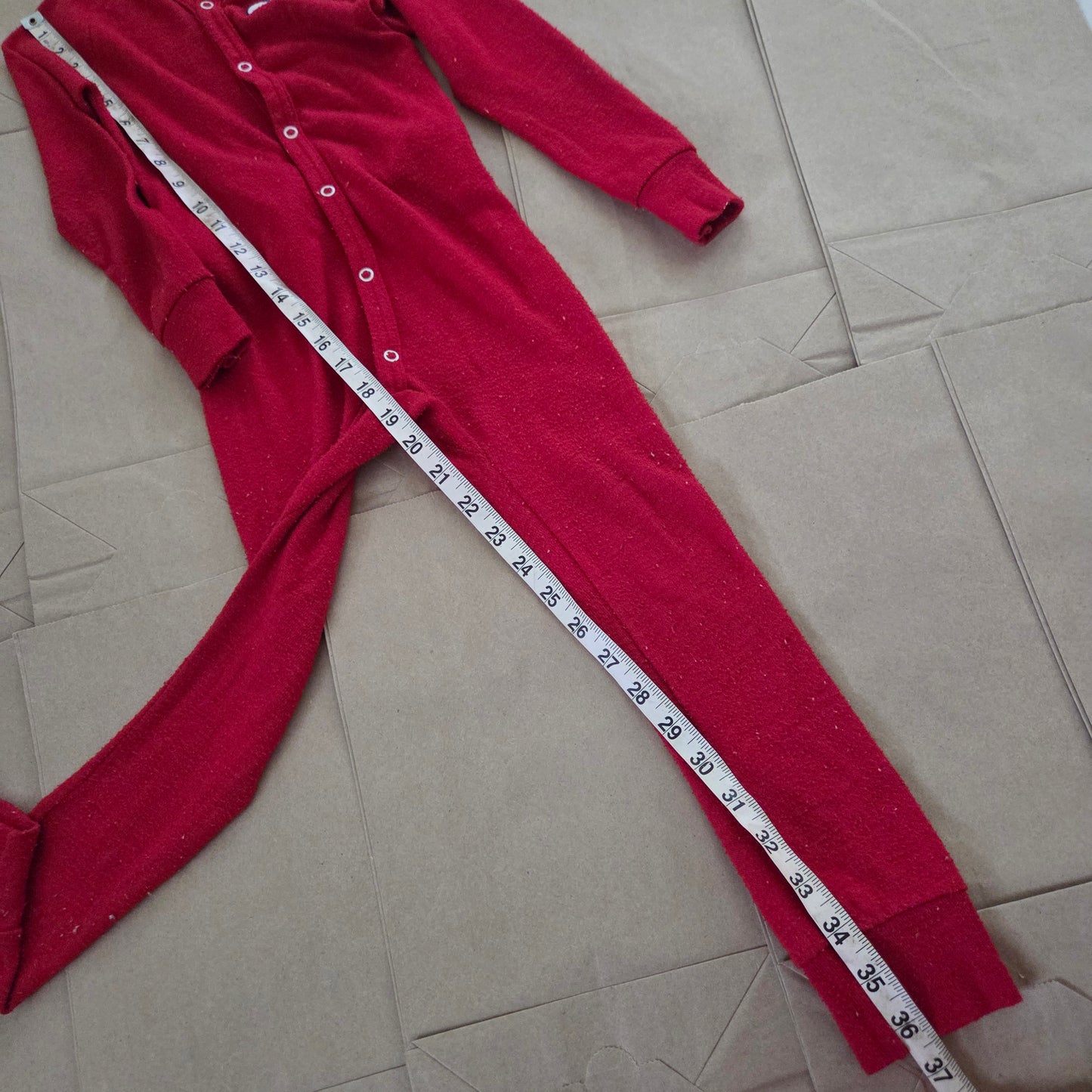 80s Vintage Fireman Pajamas 5t