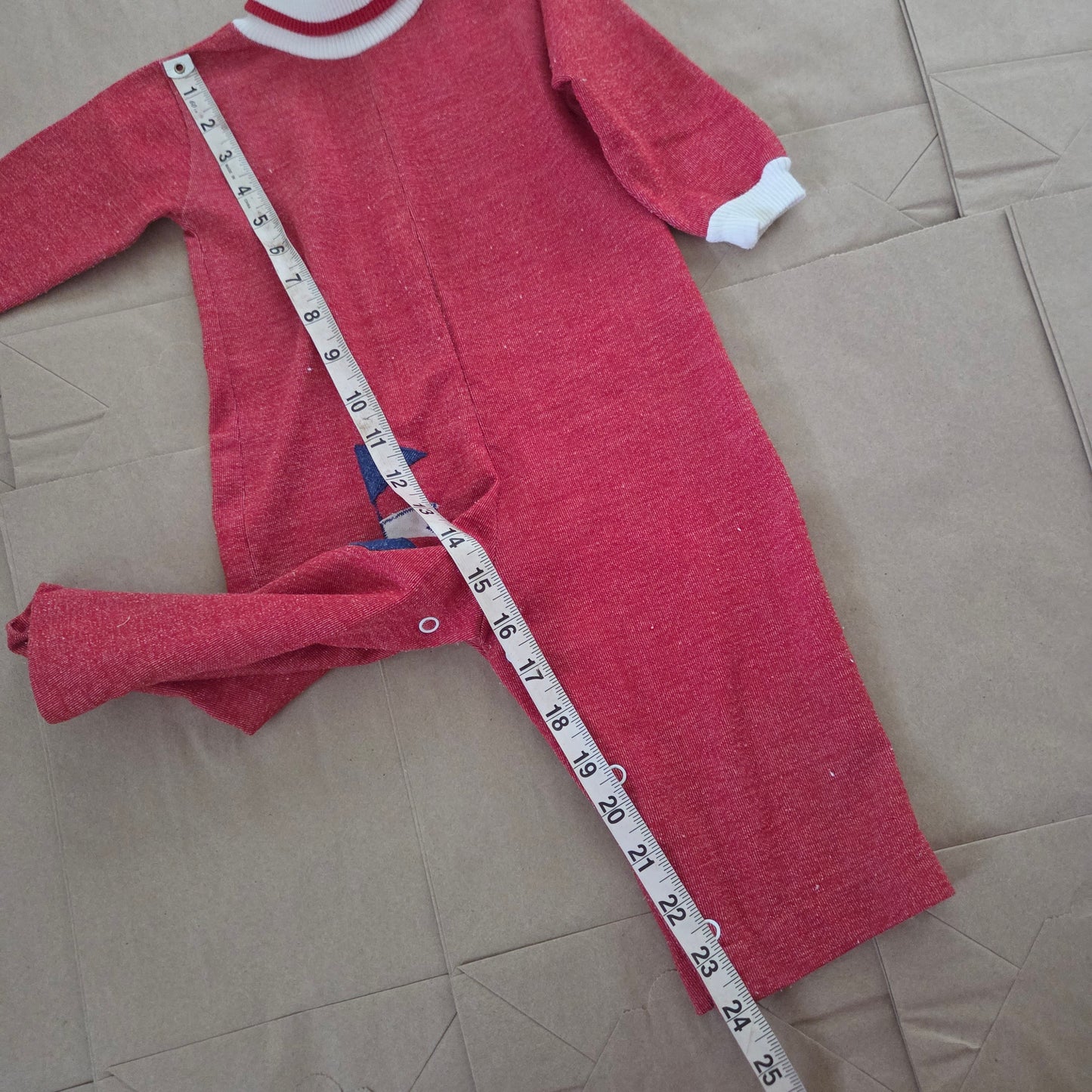 80s Vintage Healthtex Sailboat Bodysuit 12-18 months
