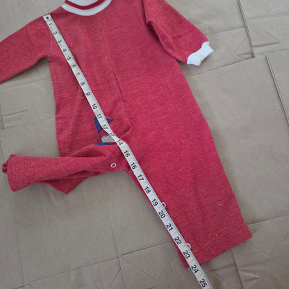 80s Vintage Healthtex Sailboat Bodysuit 12-18 months