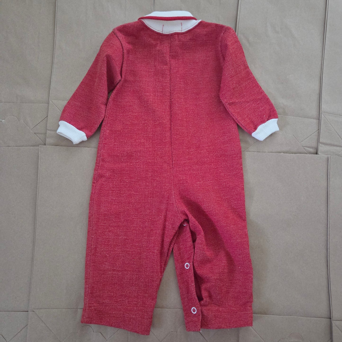 80s Vintage Healthtex Sailboat Bodysuit 12-18 months