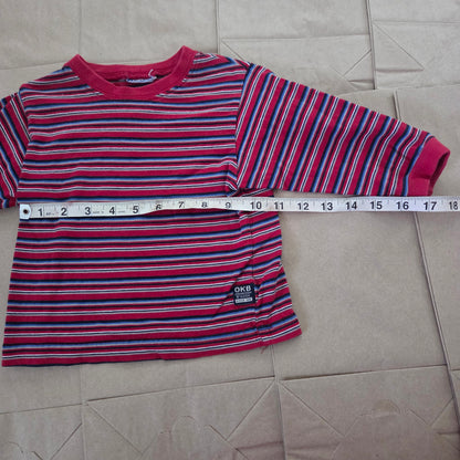 90s Vintage Oshkosh Striped Long Sleeve 12 months