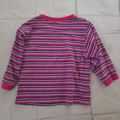 90s Vintage Oshkosh Striped Long Sleeve 12 months