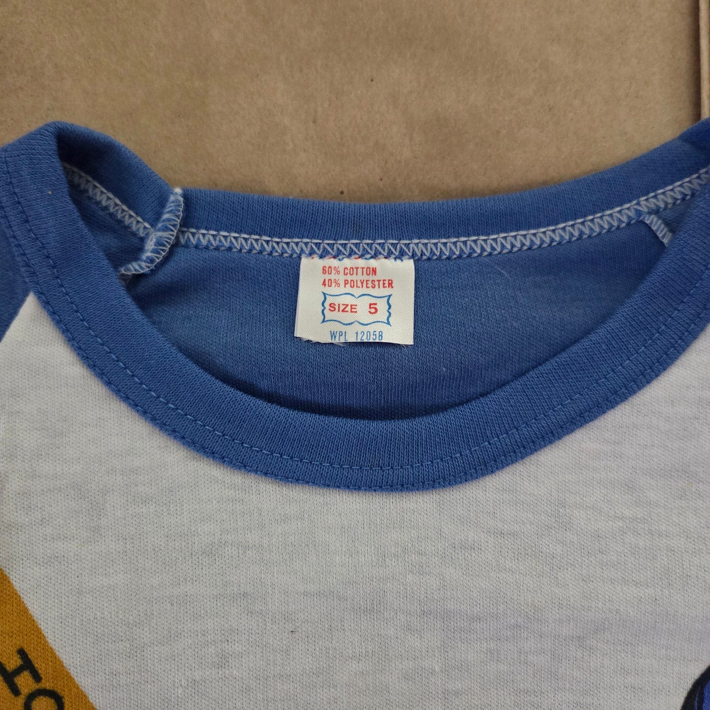 80s Vintage Hockey Tee 2t/3t