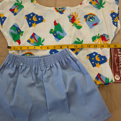 80s Vintage Deadstock Outfit kids 7/8