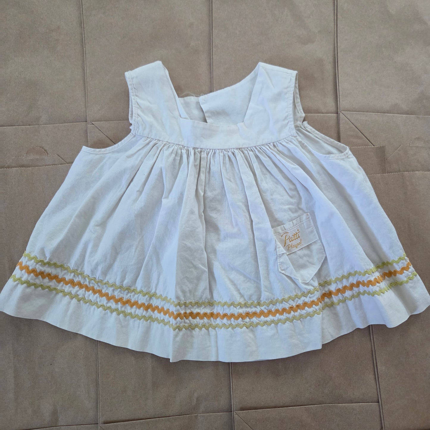 60s/70s Vintage Flowy Top 2t/3t