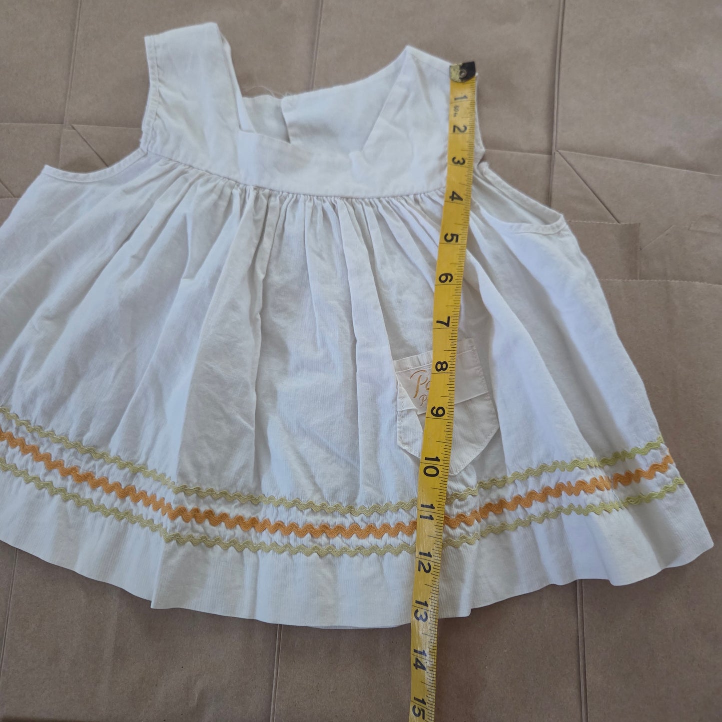60s/70s Vintage Flowy Top 2t/3t