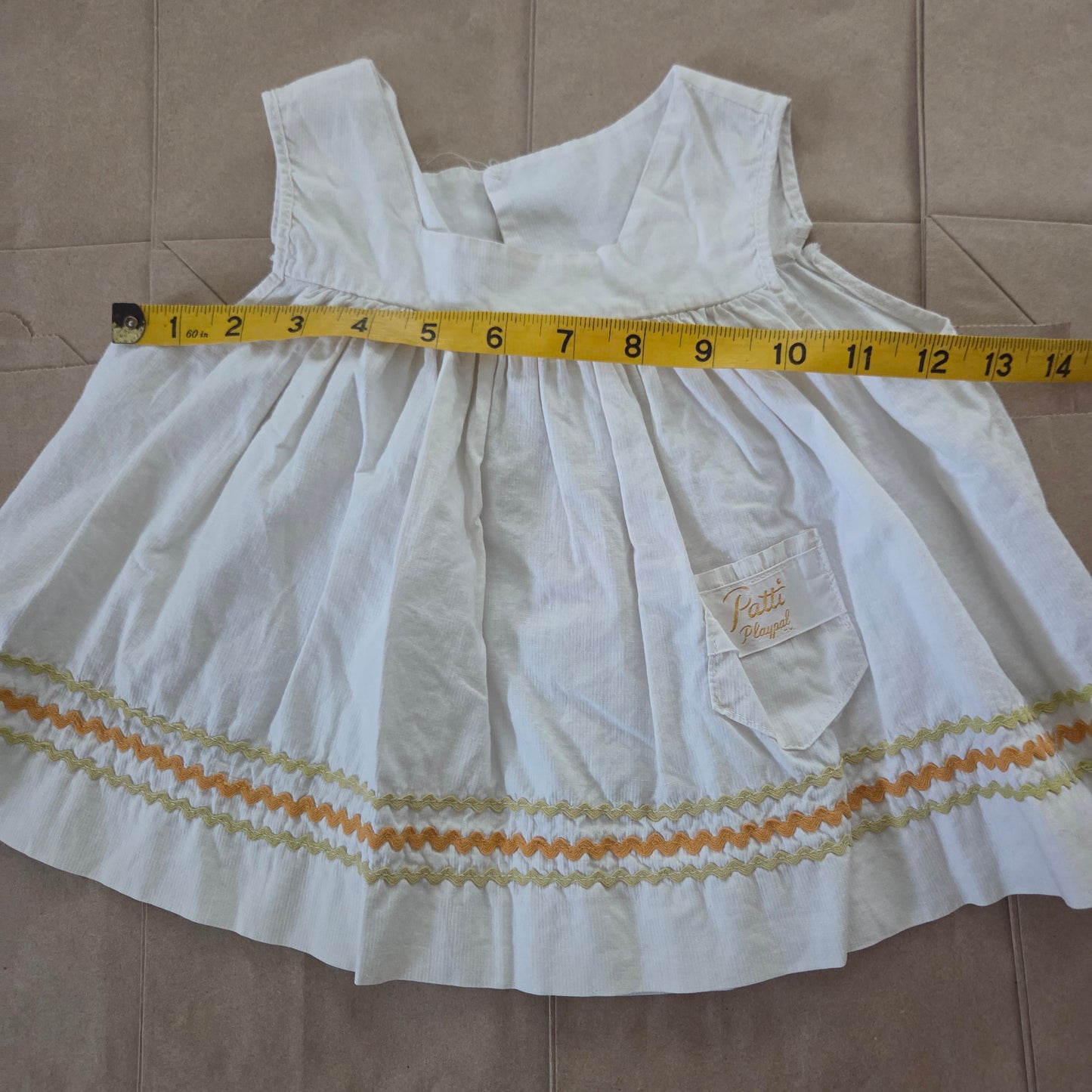 60s/70s Vintage Flowy Top 2t/3t