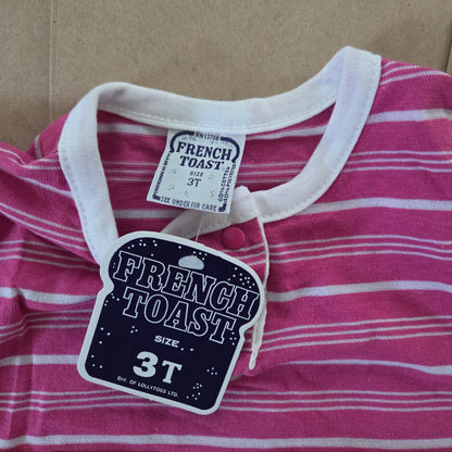 80s Vintage Deadstock Pink Matching Set 2t