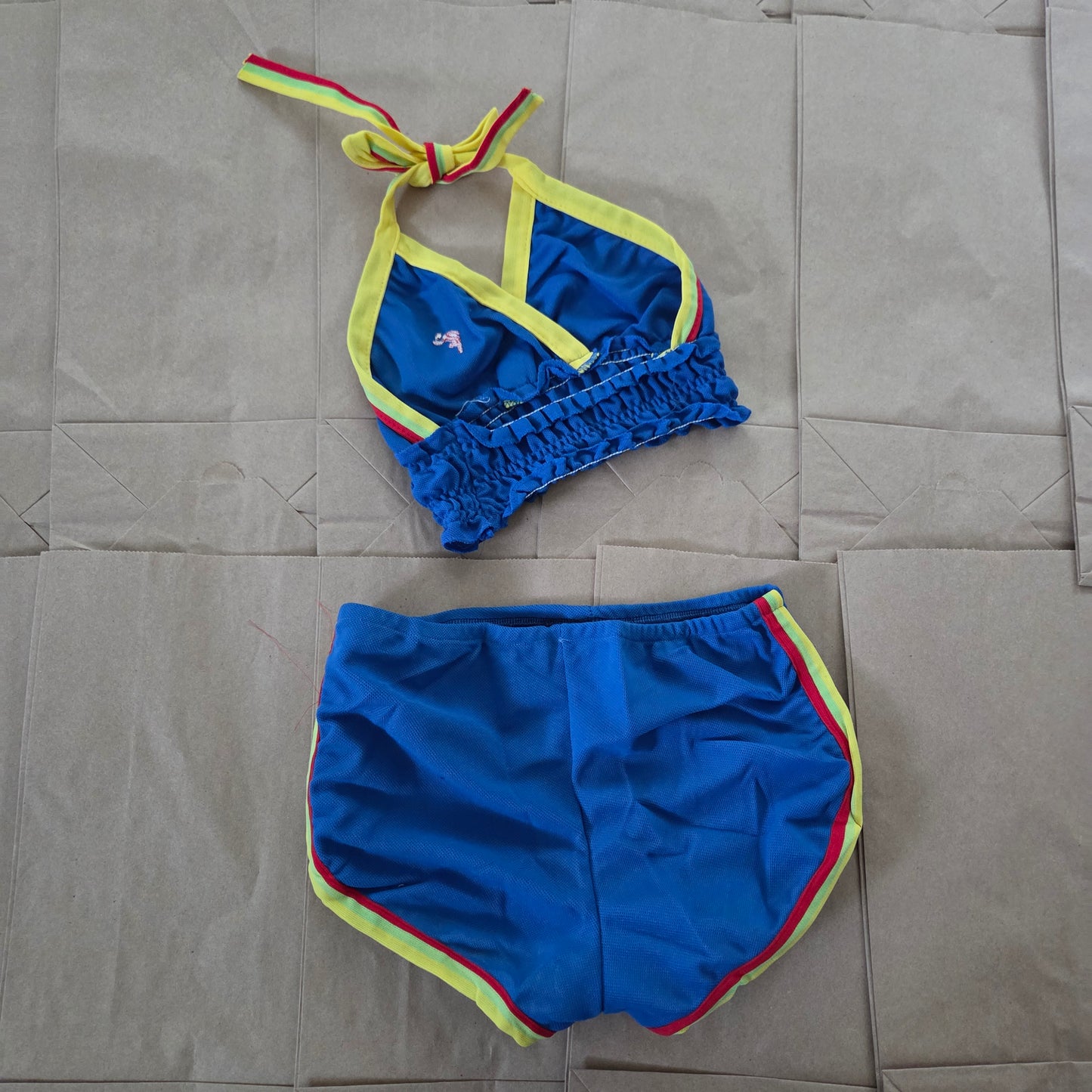 80s Vintage 2-Piece Swimsuit kids 7