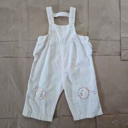 50s/60s Vintage Ducks Overalls 6-9 months