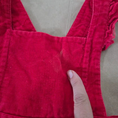 80s Vintage Kitties Overalls 12-18 months