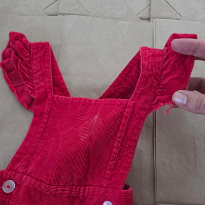 80s Vintage Kitties Overalls 12-18 months