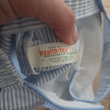 80s Vintage Healthtex Ducks Overalls 3-6 months