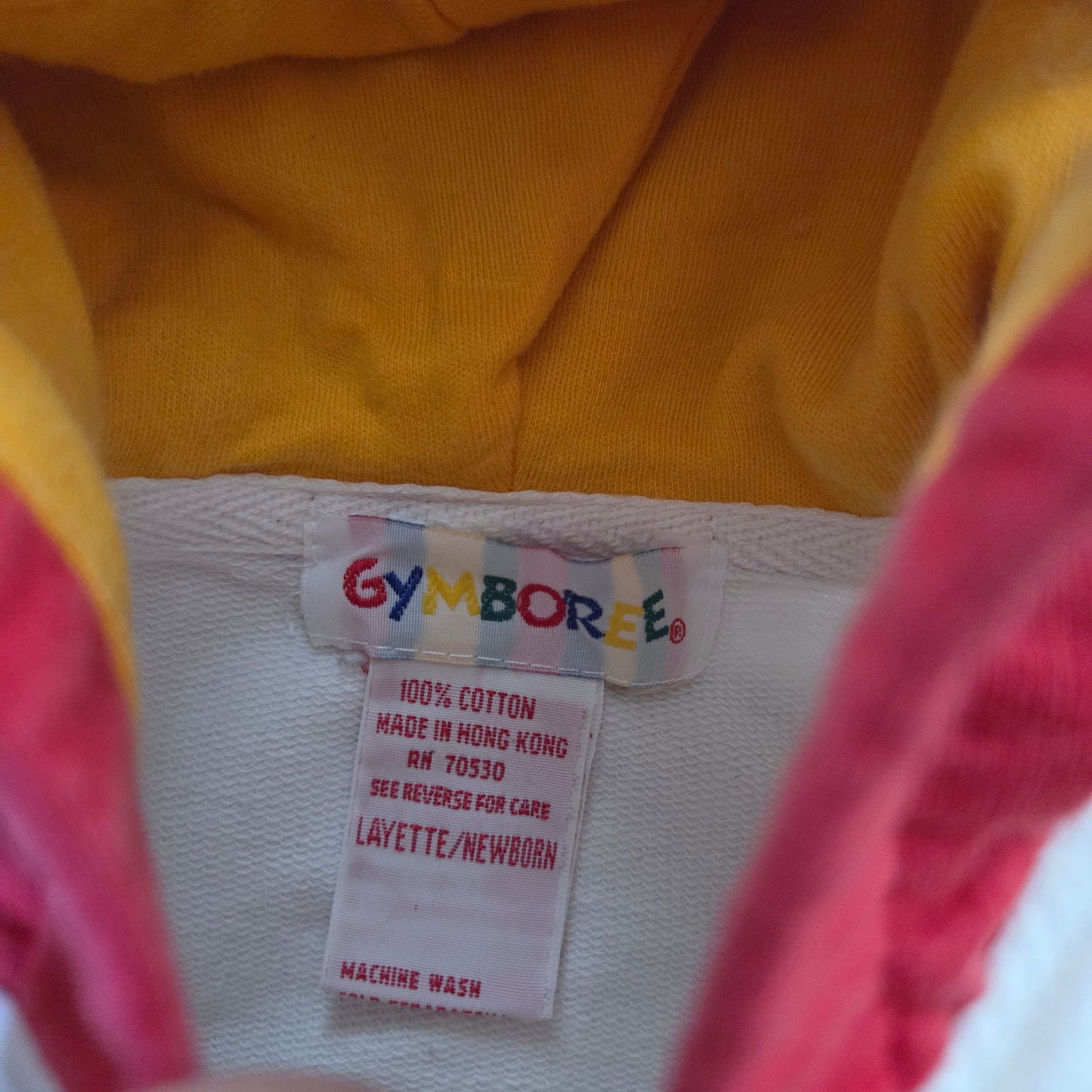 90s Vintage Gymboree Color Block Sweater 6-9 months